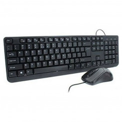 Клавиатура и мышь Mobility Lab ML309415 AZERTY Черный