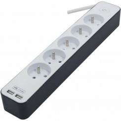 Power Socket - 5 Sockets with Switch Chacon (1,5 m)