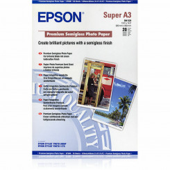 Satin Photo Paper Epson    A3 20 Sheets