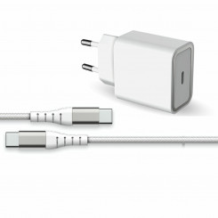 Зарядное устройство + кабель USB C Big Ben Interactive FPLICS25WCBLCCW 25 Вт 1,2 м Белый
