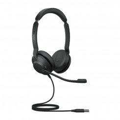 Headphone with Microphone Jabra Evolve2 30 SE Black