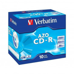 CD-R Verbatim Crystal 10 шт. 700 МБ 52x