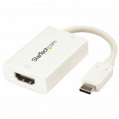 USB C–HDMI-adapter Startech CDP2HDUCPW Valge