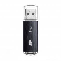 USB-накопитель Silicon Power Blaze B02 Черный 64 ГБ