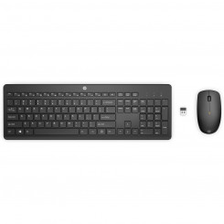 Клавиатура и мышь HP 18H24AA#ABE, черный, испанский Qwerty