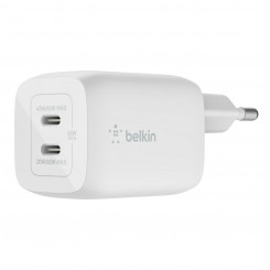 Настенное зарядное устройство Belkin WCH013vfWH White 65 Вт