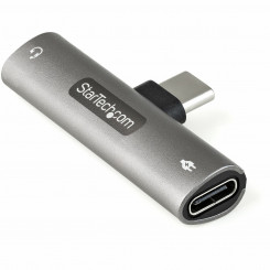 USB C pistikupesaga 3,5 mm Adapter Startech CDP235APDM Silver