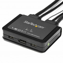KVM lüliti Startech SV211DPUA4K 4K Ultra HD USB Displayport 1,2 m