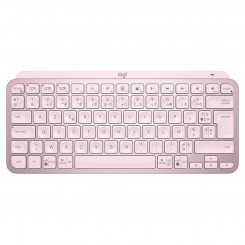 Беспроводная клавиатура Logitech MX Keys Mini Pink French AZERTY