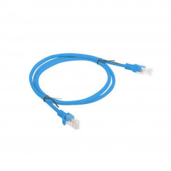Жесткий сетевой кабель UTP категории 5e Lanberg PCU5-10CC-0100-B, 1 м, синий