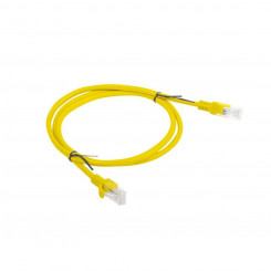 Жесткий сетевой кабель UTP категории 5e Lanberg 7001031 Желтый 1 м