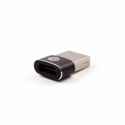 USB A–USB C kaabel CoolBox COO-ADAPCUC2A Must