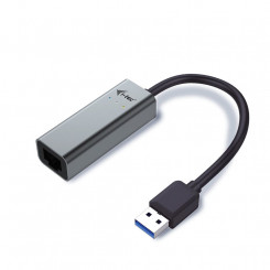 Адаптер USB-Ethernet i-Tec U3METALGLAN Черный