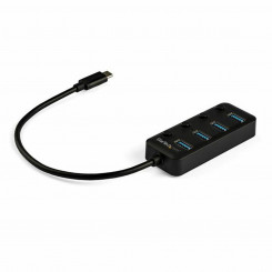 USB-концентратор Startech HB30C4AIB Черный