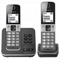 Беспроводной телефон Panasonic KX-TGD322 Белый Черный Черный/Серый