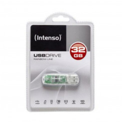 USB-накопитель INTENSO Rainbow Line 32 ГБ Прозрачный USB-накопитель 32 ГБ