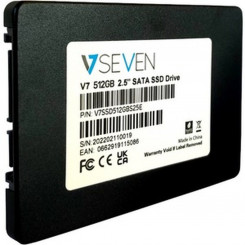 Kõvaketas V7 V7SSD512GBS25E 512 GB