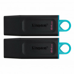 USB pulk Kingston DataTraveler Exodia Green 64 GB 2 tk