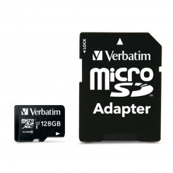 Карта памяти Micro SD с адаптером Verbatim 44085