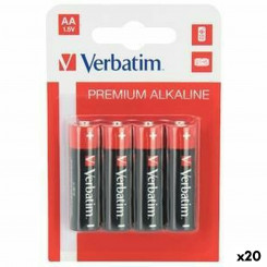 Щелочные батарейки Verbatim LR06 1,5 В (20 шт.)