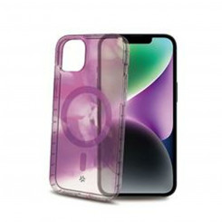 Чехол для мобильного Celly iPhone 15 Purple Прозрачный