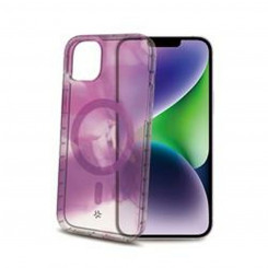 Чехол для мобильного Celly iPhone 15 Plus Purple Transparent