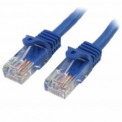 Жесткий сетевой кабель UTP категории 6 Startech 45PAT3MBL, 3 м, синий
