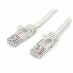 Жесткий сетевой кабель UTP категории 6 Startech 45PAT1MWH 1 м, белый