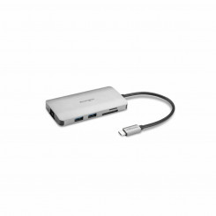 USB-концентратор Kensington K33820WW Черный Серебристый