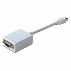 Mini DisplayPort to VGA Adapter Digitus AK-340407-001-W White