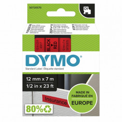 Labels Dymo S0720570 Black/Red