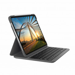 Чехол для планшета и клавиатуры Logitech iPad Pro 11 Black Grey Graphite Spanish Qwerty