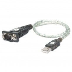 USB-jadapordi adapter Techly IDATA USB-SER-2T 45 cm