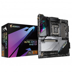 Emaplaat Gigabyte X670E AORUS MASTER Intel Wi-Fi 6 AMD AMD X670 AMD AM5