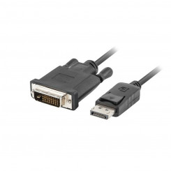 DisplayPort-DVI-kaabel Lanberg CA-DPDV-10CU-0030-BK