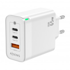 Зарядное устройство Aisens ASCH-65W3P007-W White 65 Вт