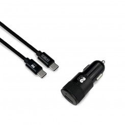 Универсальное автомобильное зарядное устройство USB + кабель USB C Subblim