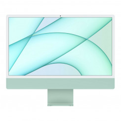 Настольный ПК Apple iMac 4.5K (2021 г.) 24 дюйма Чип M1 8 ГБ ОЗУ 256 ГБ SSD Зеленый M1 8 ГБ 256 ГБ 24 дюйма