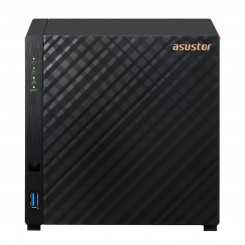 Сетевое системное хранилище данных Asustor AS1104T Чёрный 1,4 GHz Realtek RTD1296