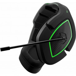 Headphones with Microphone GIOTECK TX-50 Black Green Black/Green