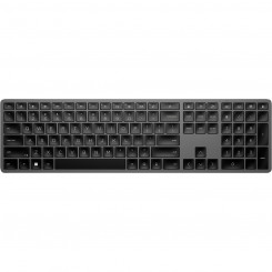 Wireless Keyboard HP 3Z726AA Black Spanish Qwerty