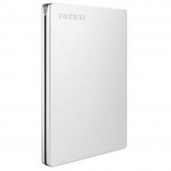 External Hard Drive Toshiba CANVIO SLIM Silver 2 TB