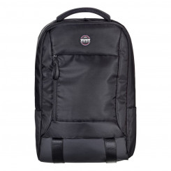 Laptop Backpack Port Designs Torino II Black Monochrome