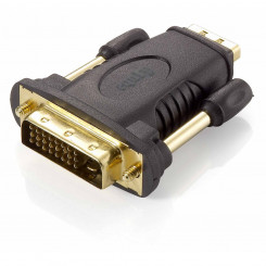 HDMI to DVI adapter Equip 118908 Black