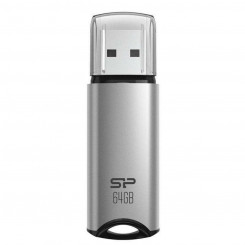USB-pulk Silicon Power Marvel M02 Hõbedane 64 GB
