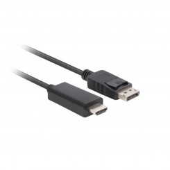 Кабель DisplayPort на HDMI Lanberg CA-DPHD-11CC-0050-BK Чёрный