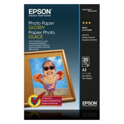 A3 Satin Photo Paper (20 sheets) Epson C13S042536 A3