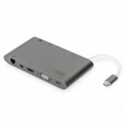 USB-разветвитель Digitus DA-70875 Серый