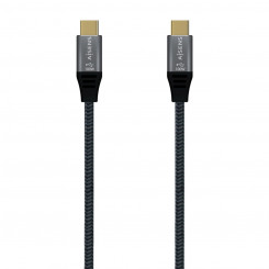 Кабель USB C Aisens A107-0670 0,6 m Серый