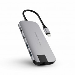 USB-jaotur Hyper HD247B-Grey